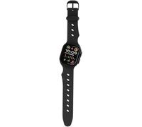 DECODED Ares Splice Buckle Band - Inclinaison ergonomique 21° - Grip O™ Antidérapant - Antimicrobien - Léger - Pour Apple Watch 38mm-42mm (Y compris Ultra 1 & 2) - Noir