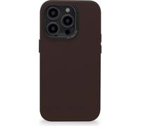 DECODED - Étui de Protection en Cuir pour iPhone 14 Pro Max Compatible avec MagSafe (Marron)