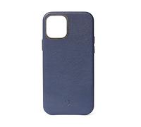 - Coque de protection pour téléphone portable - cuir - bleu - 5.4" - pour Apple iPhone 12 mini
