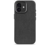 Coque pour iPhone 17 MagSafe en Cuir Antichocs Noir