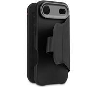 Decoded Bags - Coque 2-en-1 détachable iPhone 17 Pro, silicone MagSafe, protection caméra, noir