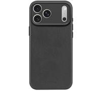 Decoded Coque en Cuir pour iPhone 17 Pro Max Compatible Noir