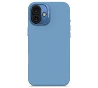 Decoded Coque en silicone MagSafe iPhone 16 Plus Air Blue