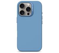 Coque pour iPhone 16 Pro Compatible MagSafe Antichocs et Antimicrobienne Bleu