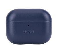 Coque pour AirPods Pro 3 en Cuir Ultra Élégant Série Aircase Bleu