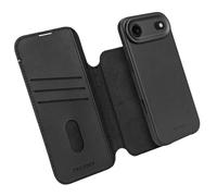 Decoded Bags – Étui MagSafe iPhone Air Folio, détachable, élégant et durable – Noir