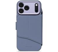 DECODED Coque pour iPhone 17 Air, Détachable, 2-en-1, Silicone Liquide, Antimicrobien, Compatible avec MagSafe, Magnétique, Protection Caméra, Bouton Camera Control, Anti-Rayures, Bleu