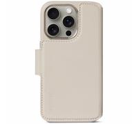 DECODED Étui portefeuille amovible 2 en 1 pour Apple iPhone 15 Pro Max (6,7") - Cuir européen de qualité supérieure - Porte-cartes - Protection et antichoc - Compatible avec MagSafe - Doublure en