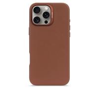 Decoded Decoded Coque en cuir MagSafe pour iPhone 16 Pro Max Tan Marron