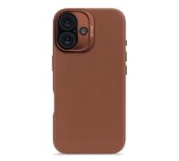 Decoded Decoded Coque en cuir MagSafe pour iPhone 16 Tan Marron