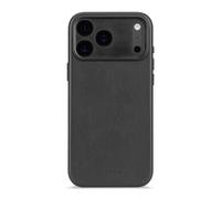 Decoded Coque en cuir iPhone 17 Pro Max Cuir ECCO Premium Compatible MagSafe Protection Caméra Noir