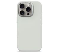 Decoded Decoded Coque en silicone MagSafe iPhone 16 Pro Stone Grey Gris clair