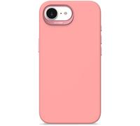 Decoded Decoded Coque en silicone MagSafe pour iPhone 17e Bubblegum Pink Rose