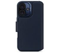 Decoded Decoded Portefeuille détachable 2 en 1 en cuir MagSafe iPhone 16 Navy Bleu