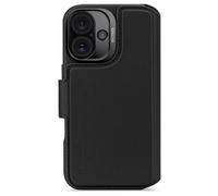 Decoded Decoded Portefeuille détachable 2 en 1 en cuir MagSafe iPhone 16 Noir Noir