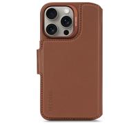 Decoded Decoded Portefeuille détachable 2 en 1 en cuir MagSafe iPhone 16 Pro Tan Marron