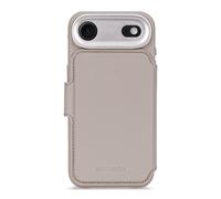 Decoded Decoded Portefeuille détachable 2 en 1 en cuir MagSafe pour iPhone 17 Pro Solid Clay Beige