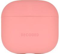 Decoded, étui antichoc en silicone pour AirPods 4 avec indicateur LED, rose
