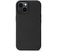 Decoded - Étui de Protection en Cuir pour iPhone 14 Plus Compatible avec MagSafe (Noir)