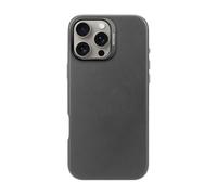 DECODED Étui en cuir pour iPhone 16 Pro Max, compatible MagSafe, cuir ECCO véritable de qualité supérieure, coque de protection intégrale, bords surélevés pour protéger l'écran et l'appareil photo,