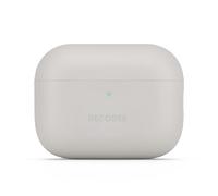 Decoded Coque AirPods Pro 3 Série Aircase Silicone souple antichoc Compatible MagSafe LED Blanc