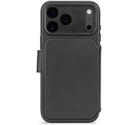 Decoded Bags Portefeuille détachable 2-en-1 en cuir MagSafe iPhone 17 Pro Max Noir