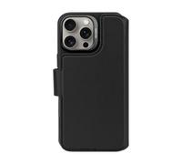 Decoded Bags Étui folio iPhone 16 Pro Max MagSafe, porte‑cartes, coque détachable – Noir