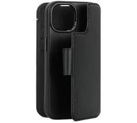 Decoded Decoded Portefeuille détachable 2 en 1 en cuir iPhone 15 Noir