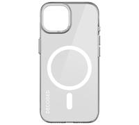 DECODED Étui transparent - iPhone 15 - Plastique 100 % recyclé - Compatible avec MagSafe - Transparent