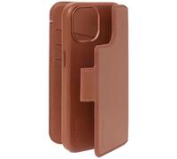 Decoded Leather Detachable Wallet for iPhone 15 Plus Tan