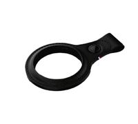 Decoded Porte-clé pour AirTag en Cuir Élégant Antichocs Noir