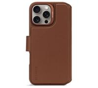 Decoded Bags Étui folio iPhone 16 Pro Max MagSafe Porte‑cartes Coque détachable Marron