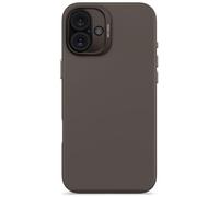 Decoded Silicone Case coque pour téléphone 6.7" Housse Noir pour Apple iPhone 16 Plus