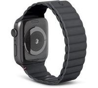 Decoded Silicone Magnetic Traction Strap Lite - Bracelet de montre pour montre intelligente - Charbon - pour Apple Watch Hermès Series 12, Hermès Series 9, SE 3, Series 10, Series 11, Series 12 G
