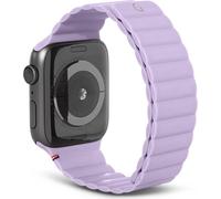 Decoded Silicone Magnetic Traction Strap Lite, Uhrenarmband, Apple, Apple Watch 38mm / 40mm / 41mm, Silikon, Violett