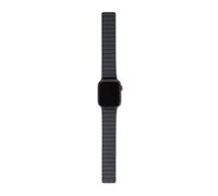 DECODED Silicone Traction Strap | Bracelet de montre magnétique pour Apple Watch 6 / SE / 5 / 4 (44mm) - 3 / 2 / 1 (42mm) (Charcoal)