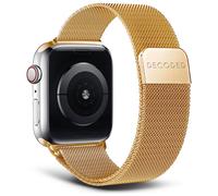 Decoded Traction Strap Collier Or Acier inoxydable pour Apple Watch 44mm / 45mm / 46mm / 49mm
