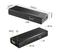 Decoder Numérique Terrestr ZAMUS DVB-T2 Mini Récepteur infrarouge Tuner HDTV 1080P Compatible H.265