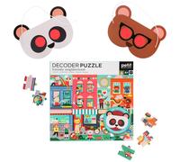 Decoder Puzzle 100 Pièces - Quartier Convivial Multicolore TU