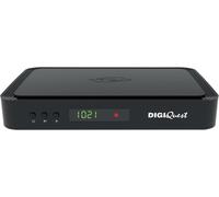 Decoder Tivùsat Combo 4K Q80 Récepteur Satellite Hbbtv, Double Tuner Fonction D'Enregistrement Activable Mediaplayer, Télécommande 2 En 1 Smartcard Tivùsat Incluse Noir[Audio2402]