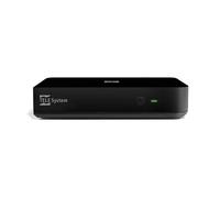 TELE System UP T2 4K: Décodeur Android TV ULTRA HD, DVB-T2 HEVC HDR10+HLG, Smart TV Upgrade, HDMI-SCART inclus, Certifié Google.