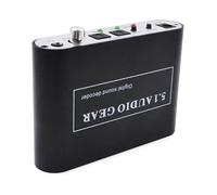 Décodeur Audio 5.1 DTS/AC3/PCM, Sortie Optique Vers Stéréo Surround, Convertisseur Numérique-Analogique HD 2, Sortie Coaxiale SPDIF, Prise UE