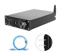 Décodeur audio HiFi, amplificateur de son numérique, Bluetooth 5.0, puce DAC audio haute résolution avec amplificateur de casque et télécommande.