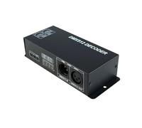 Décodeur d'affichage numérique 512, pilote de gradation, contrôleur DMX512, adapté aux bandes lumineuses LED RGBW, connexion RJ45