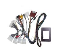 Décodeur d'autoradio Android Canbus Box compatible avec Mazda 2 3 CX-3 CX-5 Atenza, adaptateur de faisceau de câbles 16 broches, câble d'alimentation