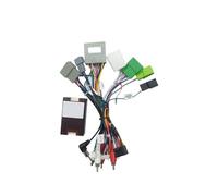 Décodeur d'autoradio Canbus compatible avec Honda Civic 2006-2011, version européenne, faisceau de câbles 16 broches, câble d'alimentation