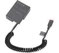 Décodeur De Batterie Factice Np-W126s Avec Câble Adaptateur Réseau Typ-C Compatible Avec Fujifilm X100f/ X-A2/ X-A3/ X-A5/ X-A7/ X-A10/ X-H1/ X-Pro2/ X-T2/ X -T3/X-T10/X-T20/X-T30/X-T100a
