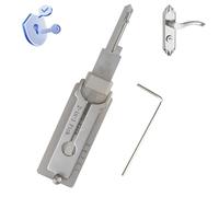 DéCodeur De Clé MaîTresse En Acier Inoxydable,Kw1 Key Decoder Lock Pick,Stainless Steel Key Decoder,Master Key Decoder, Stainless Steel Key Decoder,Key Decoder Lock Pick,Utility Keys Stainless Steel