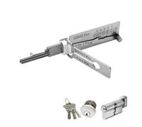 Décodeur de clé Master 2 en 1 en acier inoxydable, outil de crochetage de serrure SS002 Pro, outil de crochetage de serrure Master K ey, outil de crochetage de serrure LiShi L, kit de décodeur Ke y en