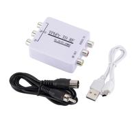 Décodeur de convertisseur Ypbpr, Signal Audio à Rf, Transmission à fil unique, Tuner analogique, réception, câble Audio de décodage